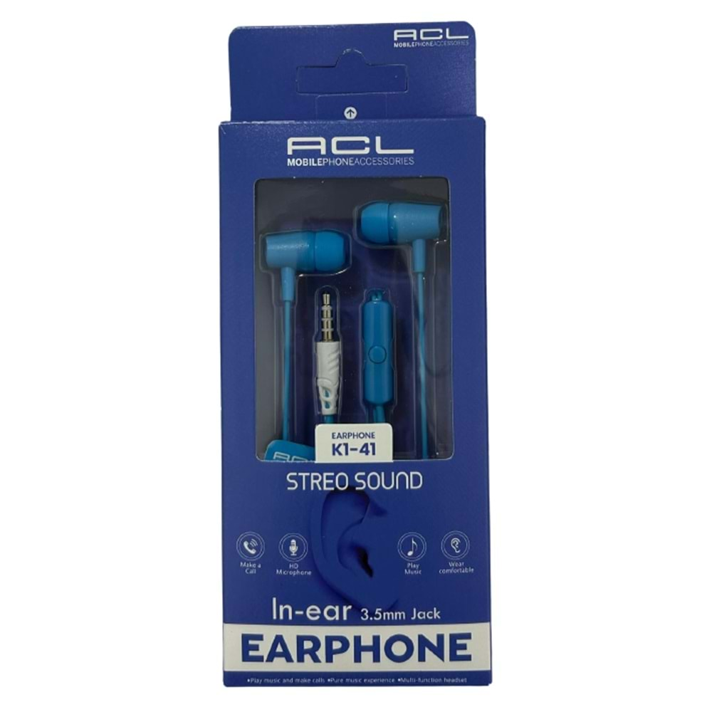 ACL MOBILEPHONEACCESSORIES STREO SOUND KABLOLU KULAKLIK BX20