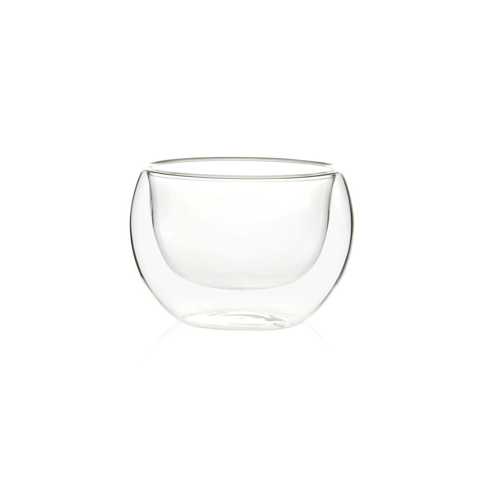 KRD BORASİLİKAT ÇİFT CAMLI SUNUM KASESİ 350ML