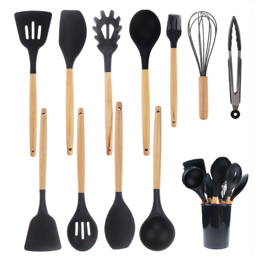 KRD SİLİKON 12Lİ MUTFAK SETİ