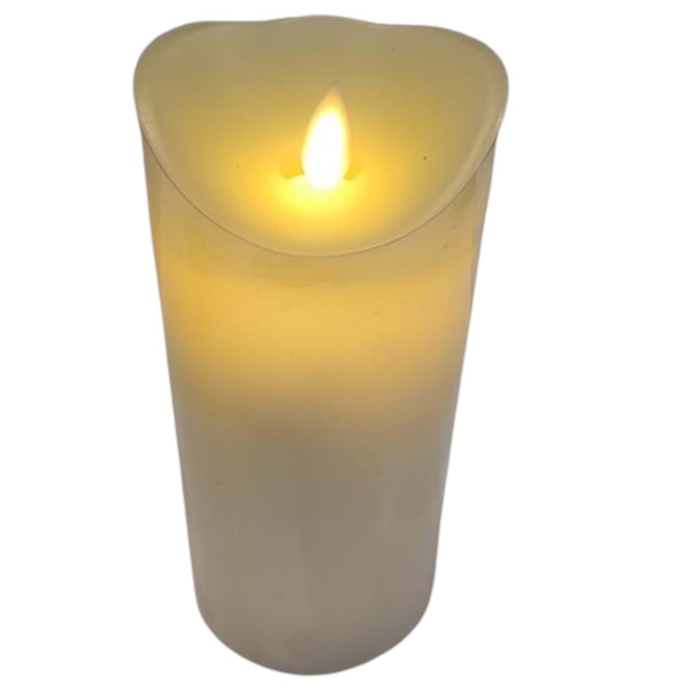 KRD BATON PİLLİ LED MUM DEV BX12