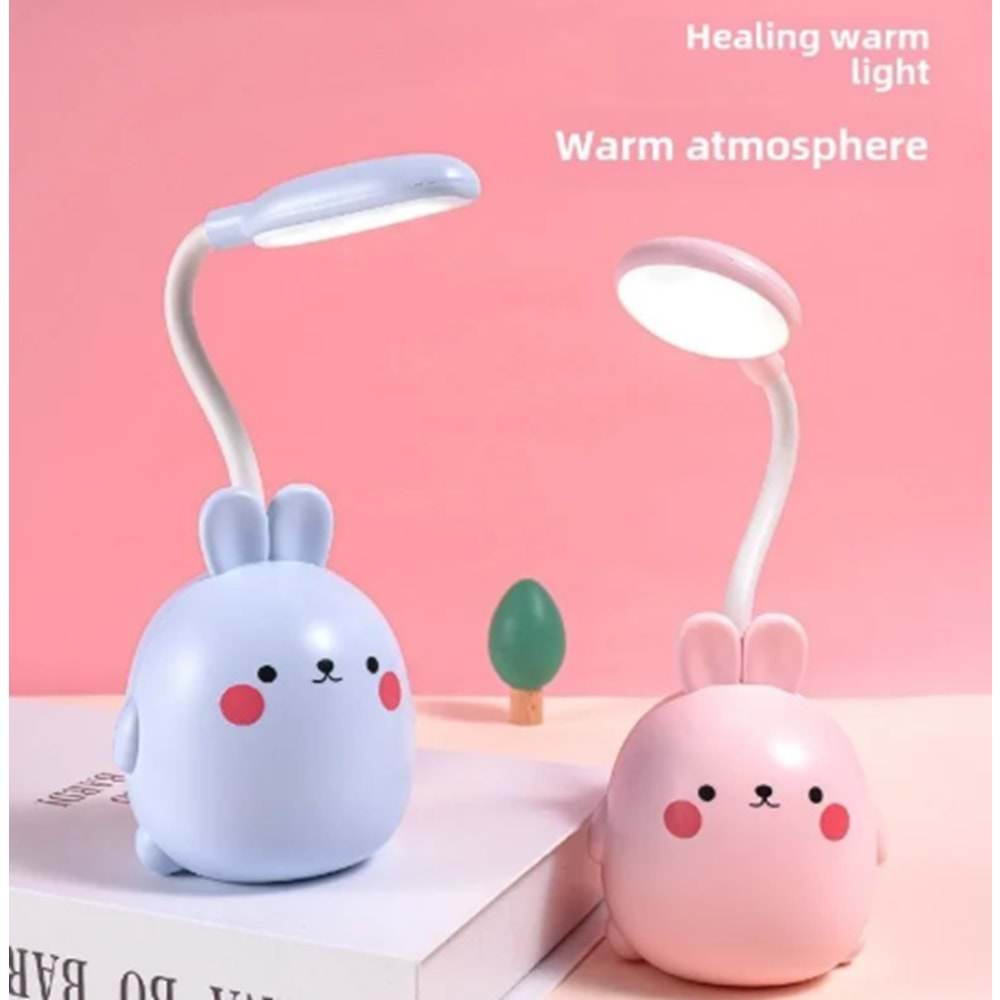 KRD AYI-TAVŞAN ŞARJLI LED MASA LAMBASI