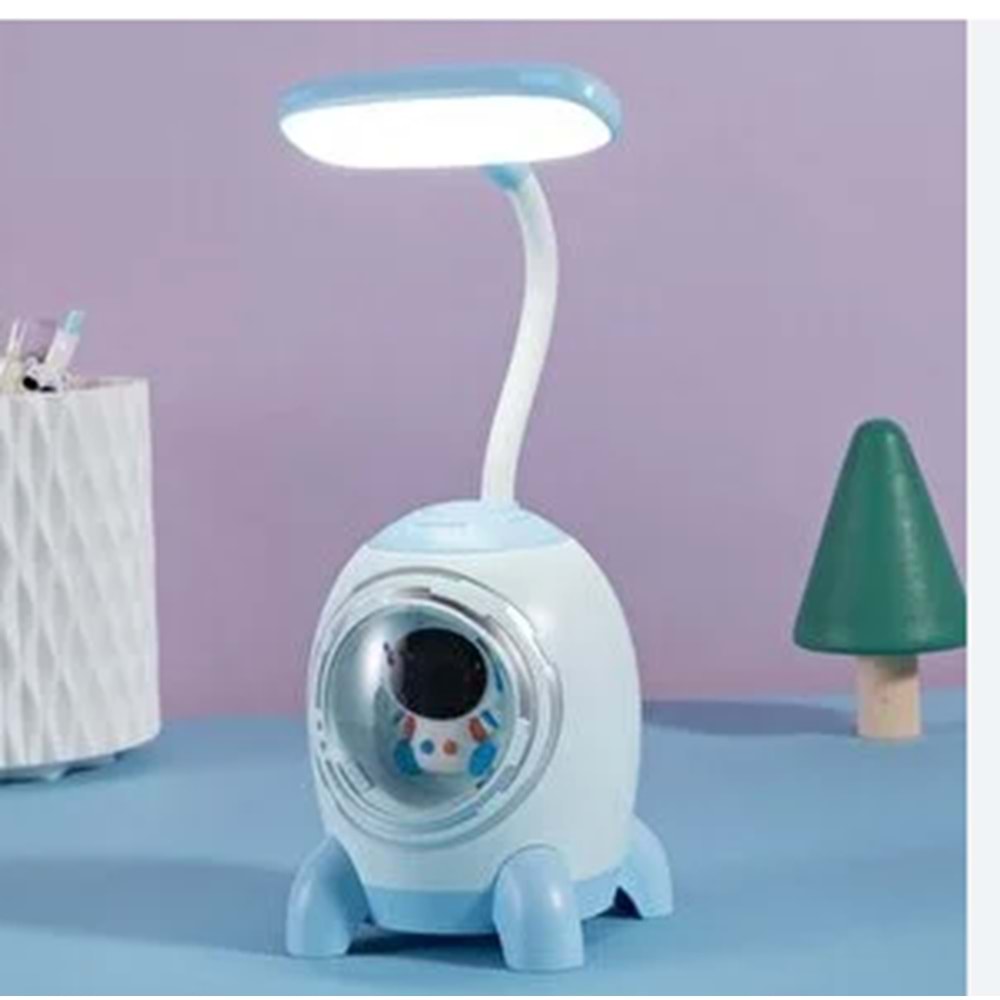 KRD ROKET ŞARJLI MİNİ LED MASA LAMBASI