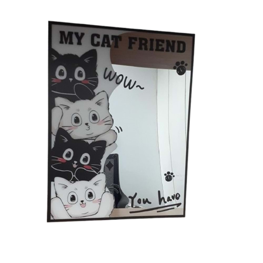 KRD YAPIŞKANLI AYNA STICKER