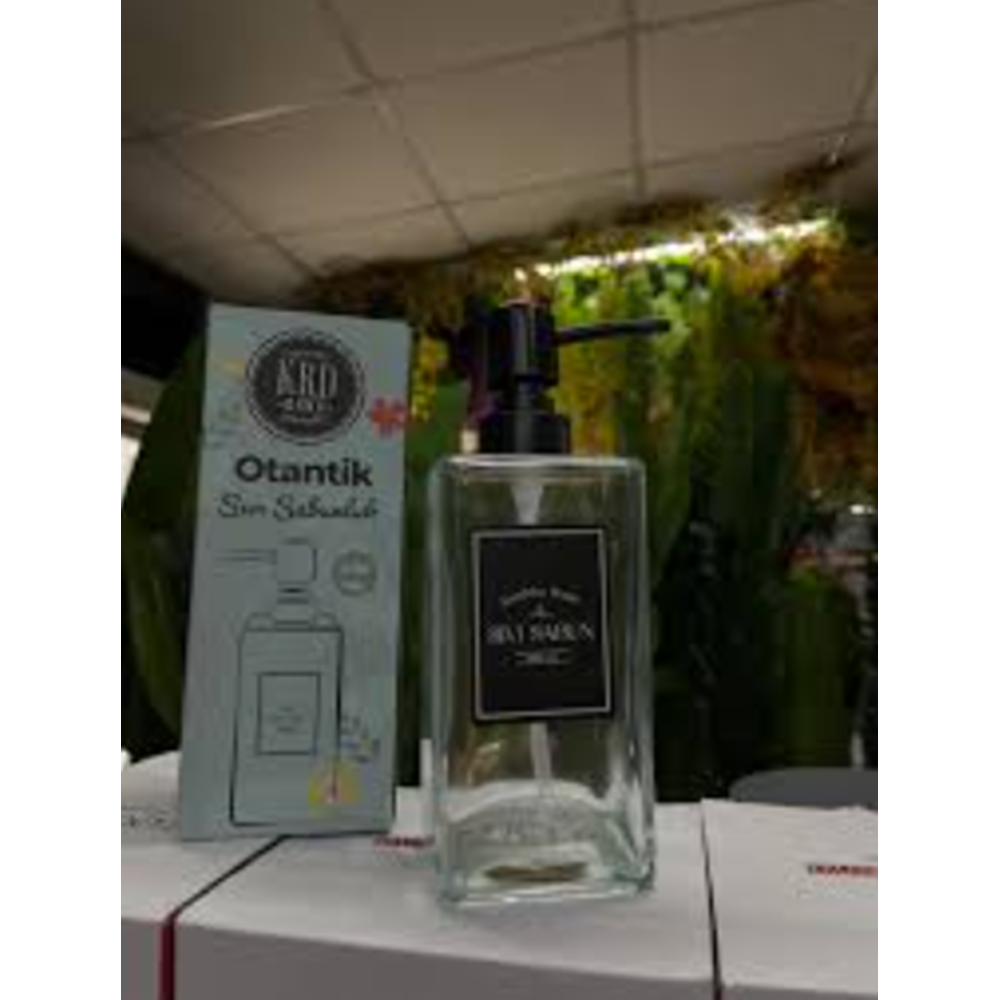 KRD HOME OTANTİK CAM SIVI SABUNLUK 400ML