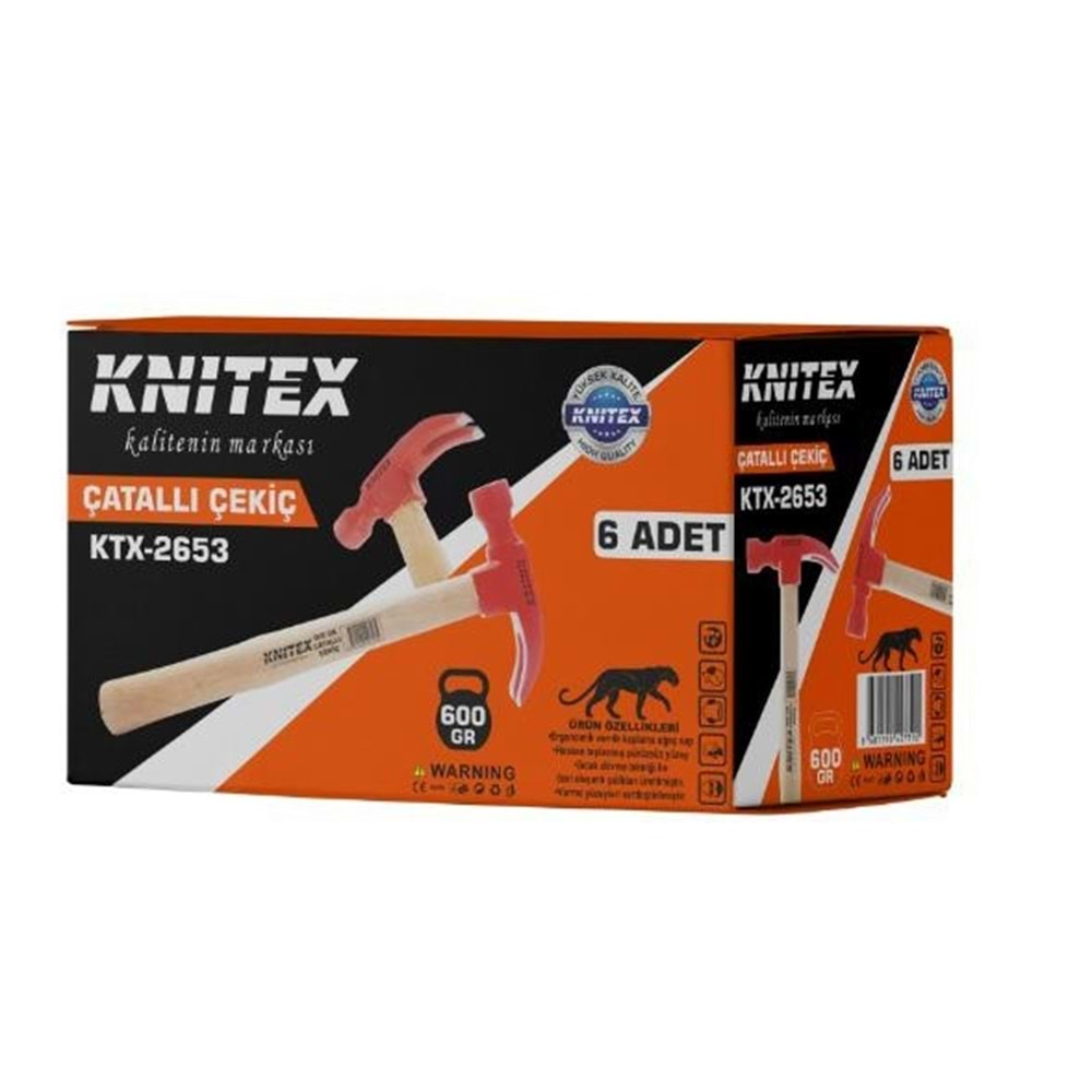 KNITEX ÇATALLI ÇEKİÇ 600GR BX6