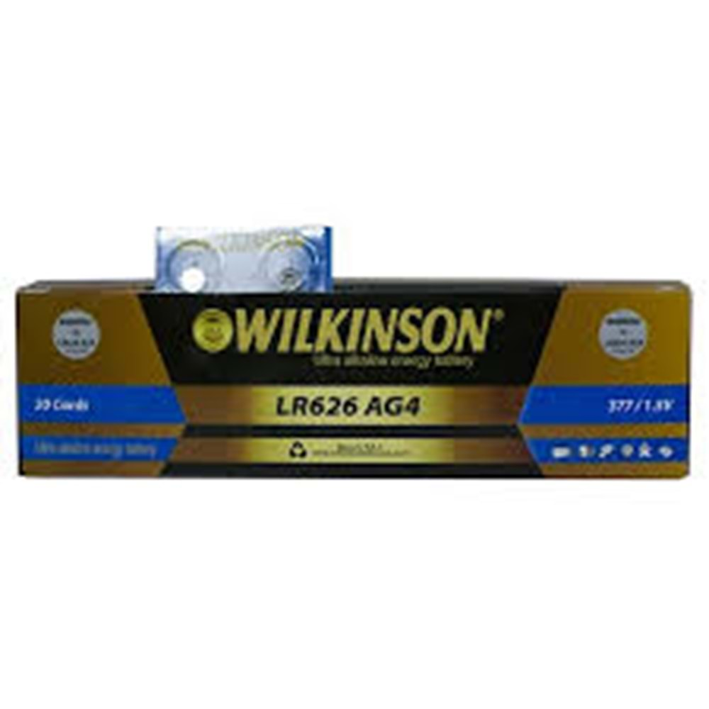 WILKINSON AG4 10LU KARTELA PİL BX20