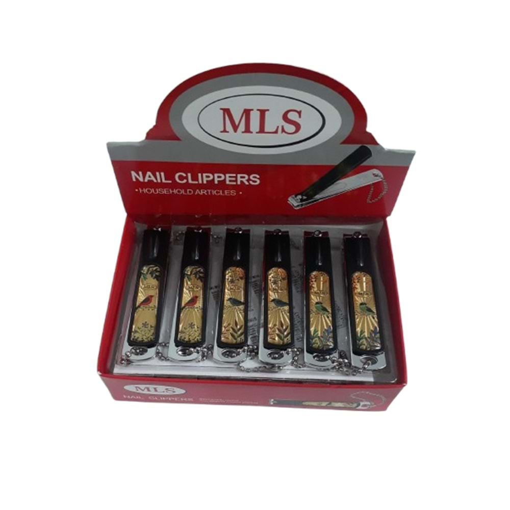 MLS RENKLİ METAL BÜYÜK TIRNAK MAKASI BX12