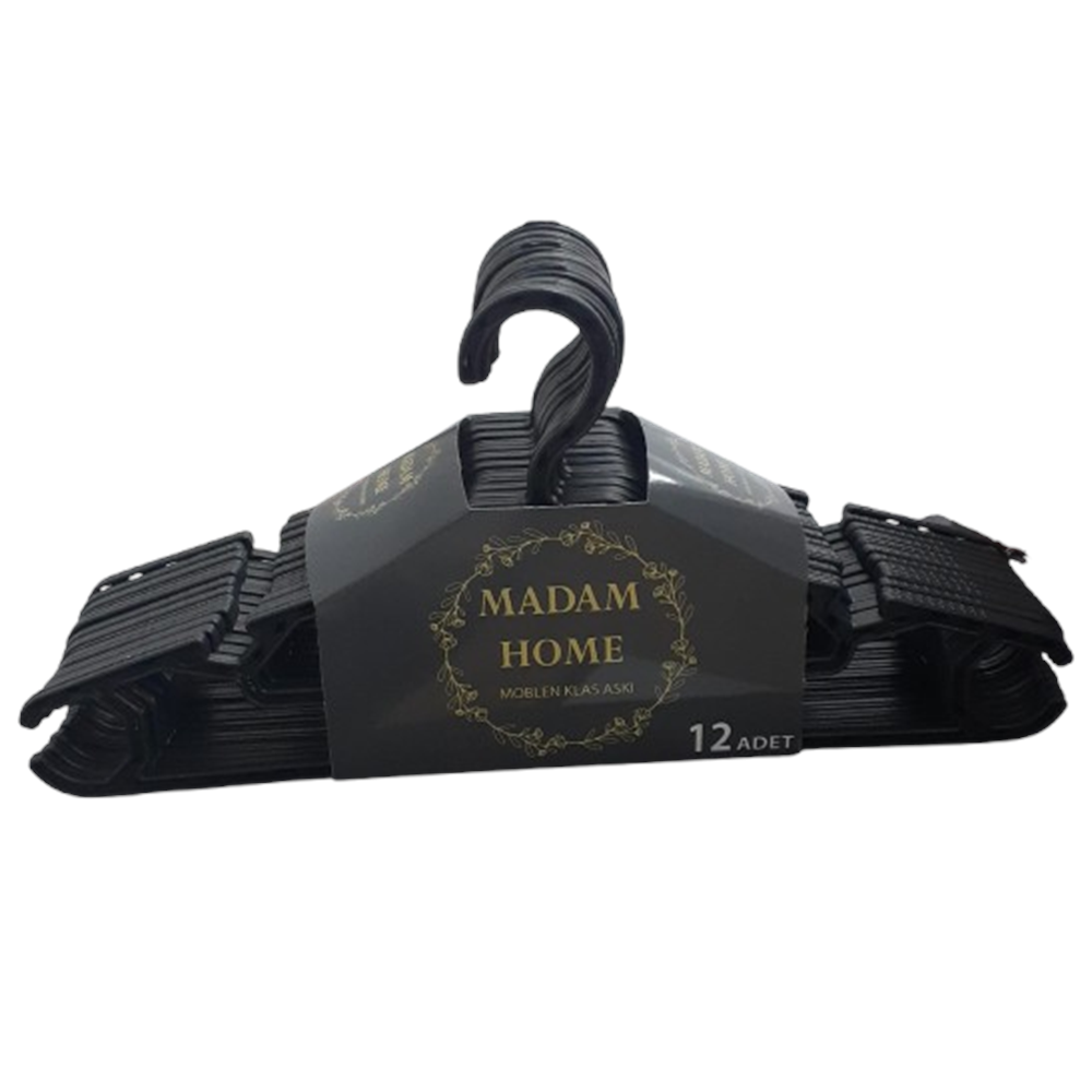 MADAM HOME 12Lİ PLASTİK MOBLEN KLAS ASKI