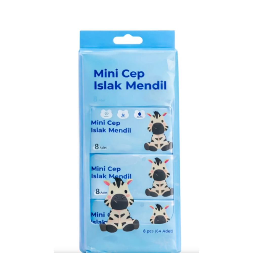 MİNİ 8 Lİ ISLAK MENDİL