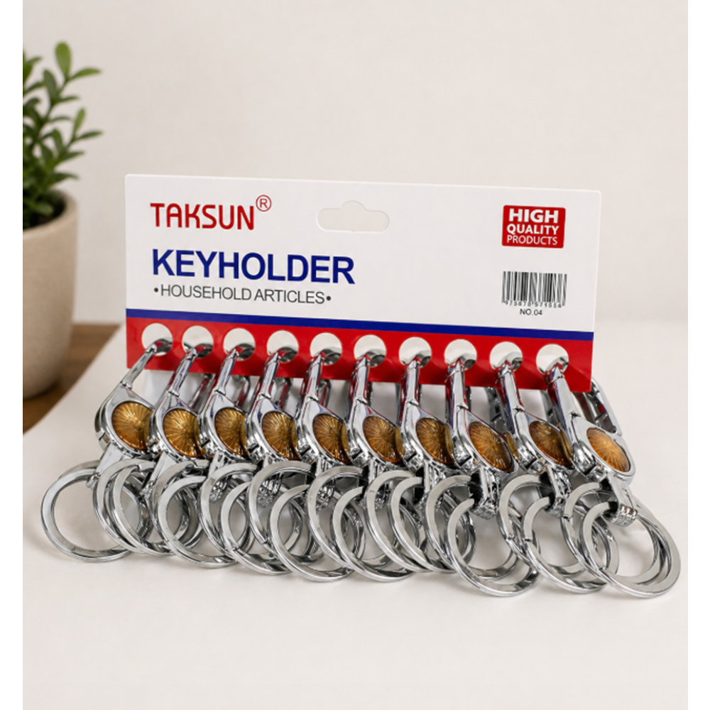 TAKSUN MLS METAL ANAHTARLIK BX10