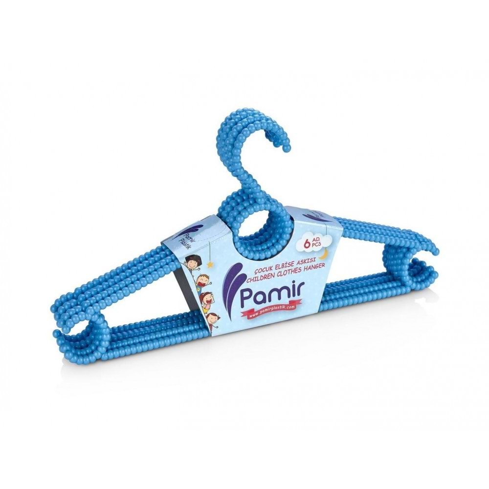 BONCUK ASKI 6'LIBONCUK CLOTHES HANGER 6 PCS