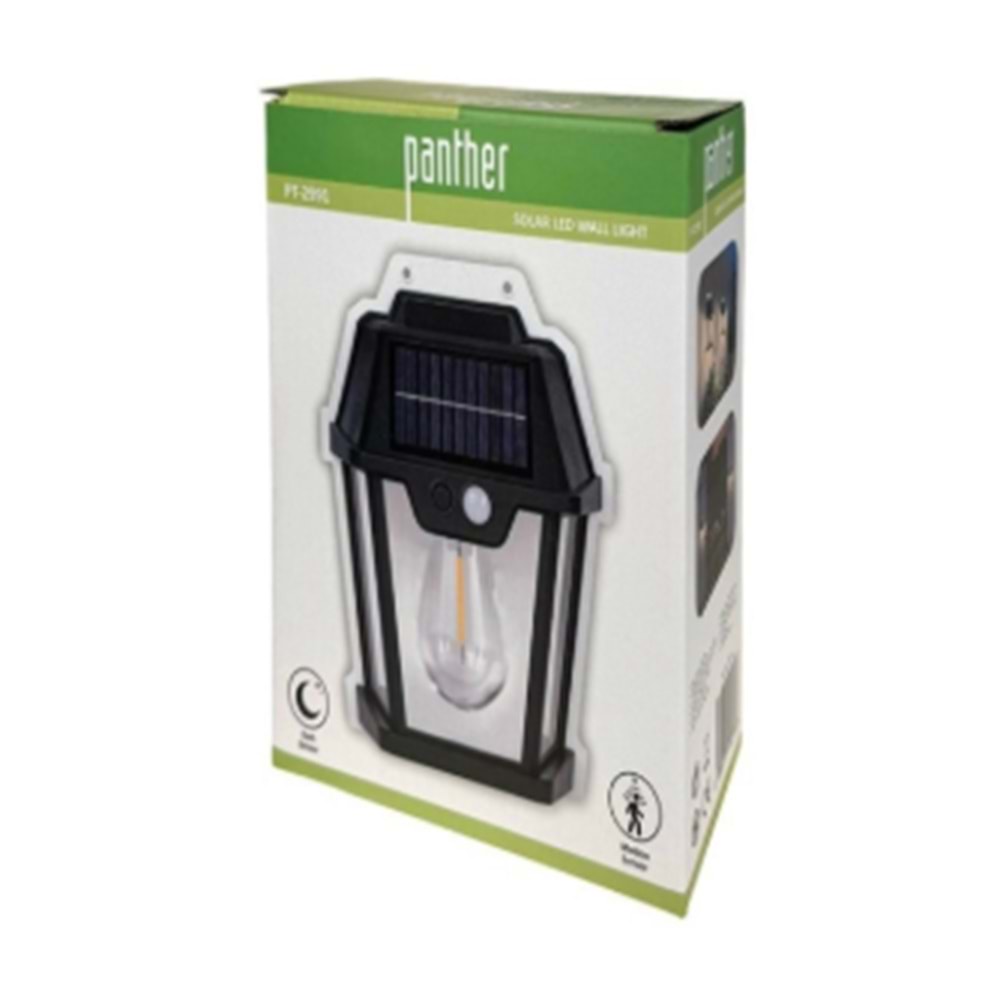 PANTHER SOLAR TEKLİ DUVAR LAMBASI