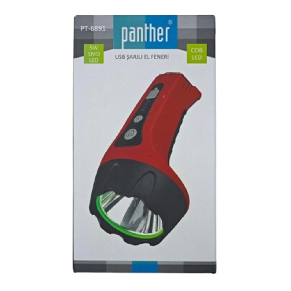 PANTHER USB RECHARGEABLE 5W SMD LED FENER