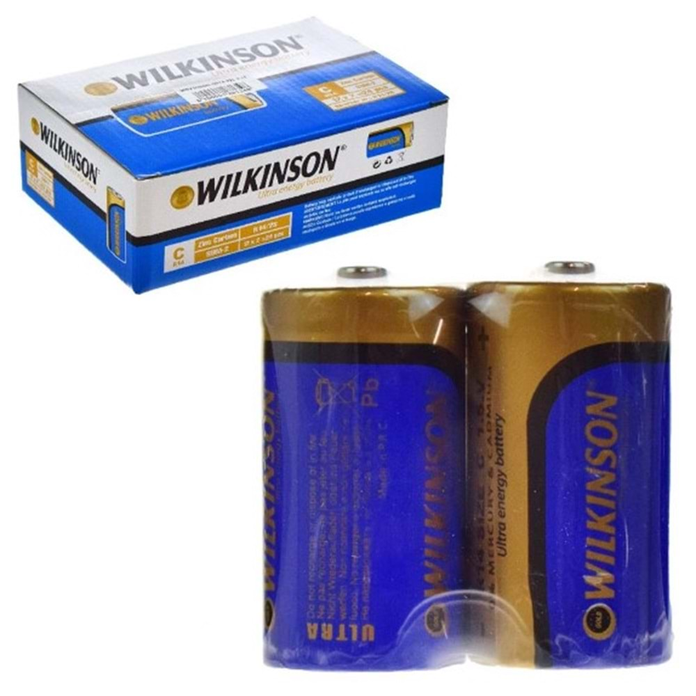 WILKINSON 2Lİ ORTA PİL 1.5W BX12