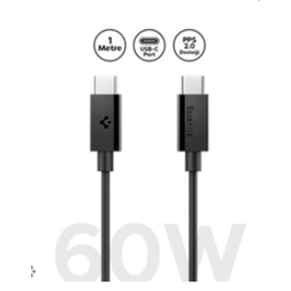 JOYROOM TYPE-C TO TYPE-C 0,25M 60W SİYAH KABLO