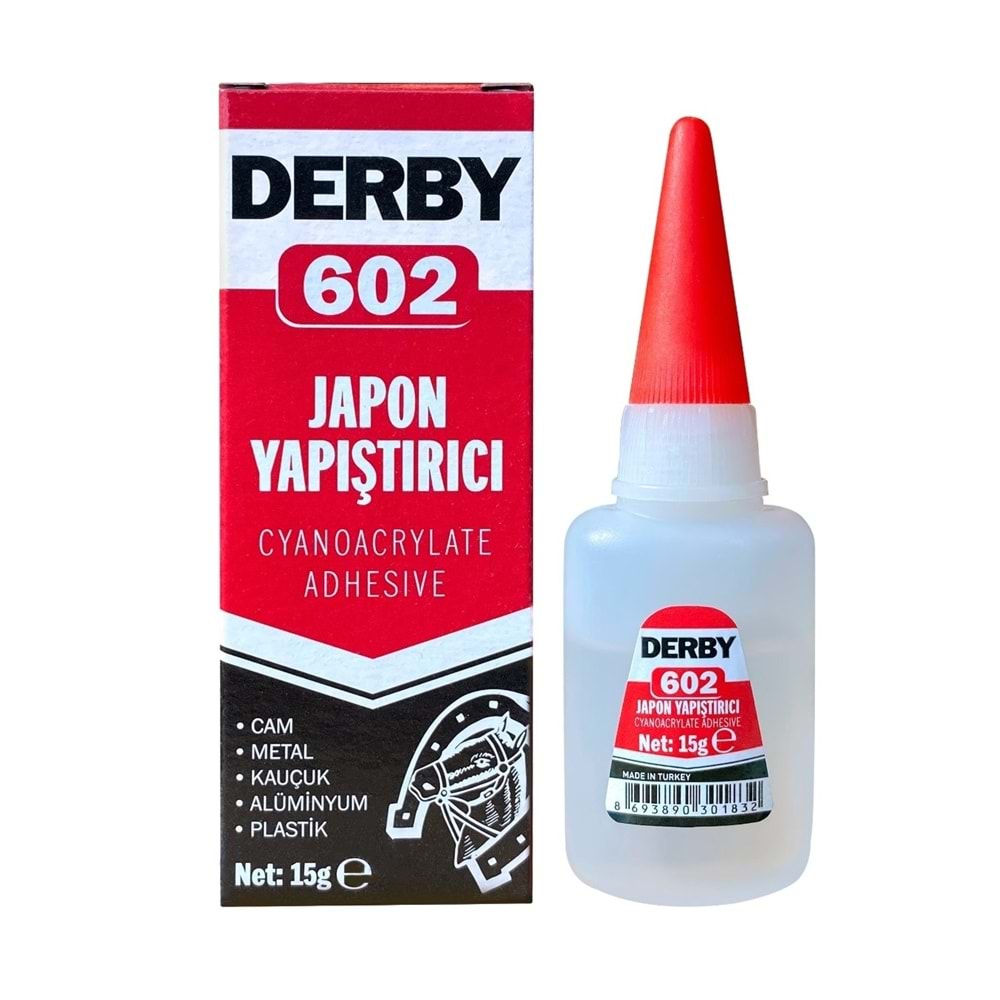 DERBY 602 JAPON YAPIŞTIRICI 15GR BX25 KL500