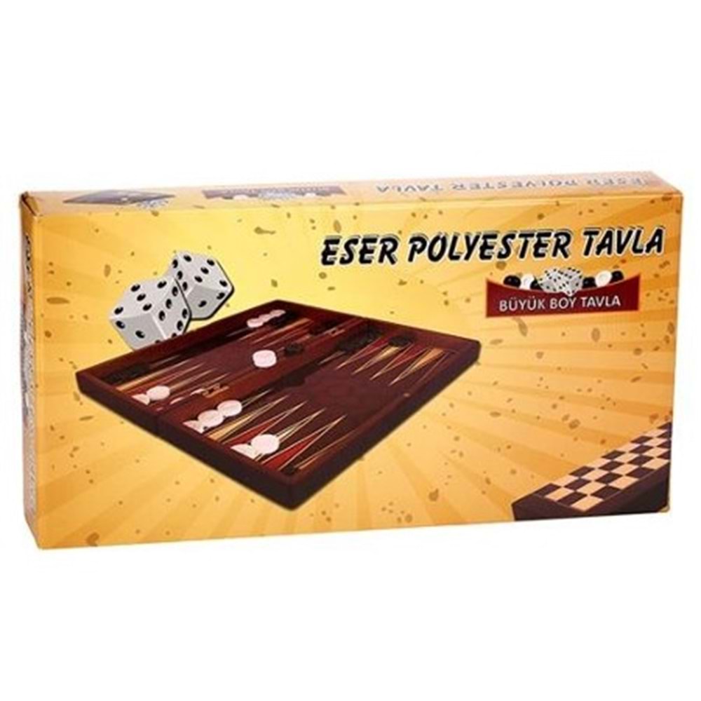 ESER POLYESTER TAVLA BÜYÜK BOY