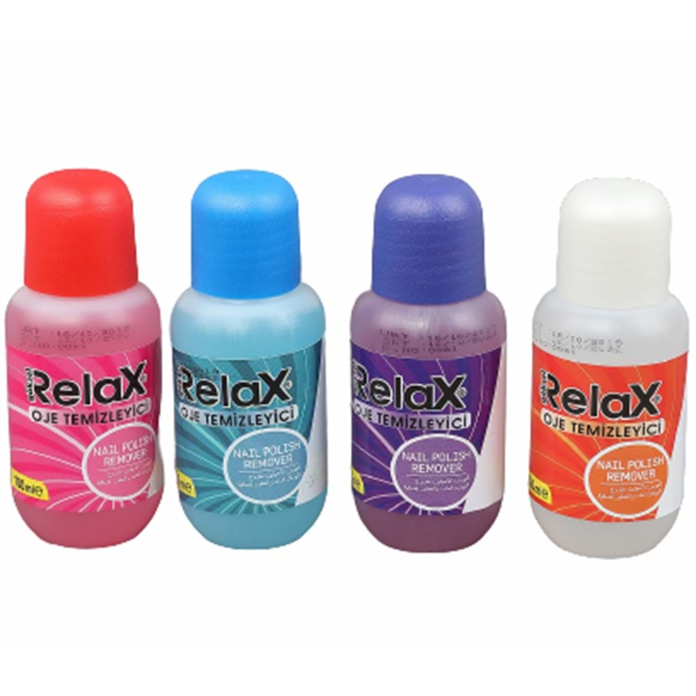 RELAX OJE TEMİZLEYİCİ ASETON 100ML BX12