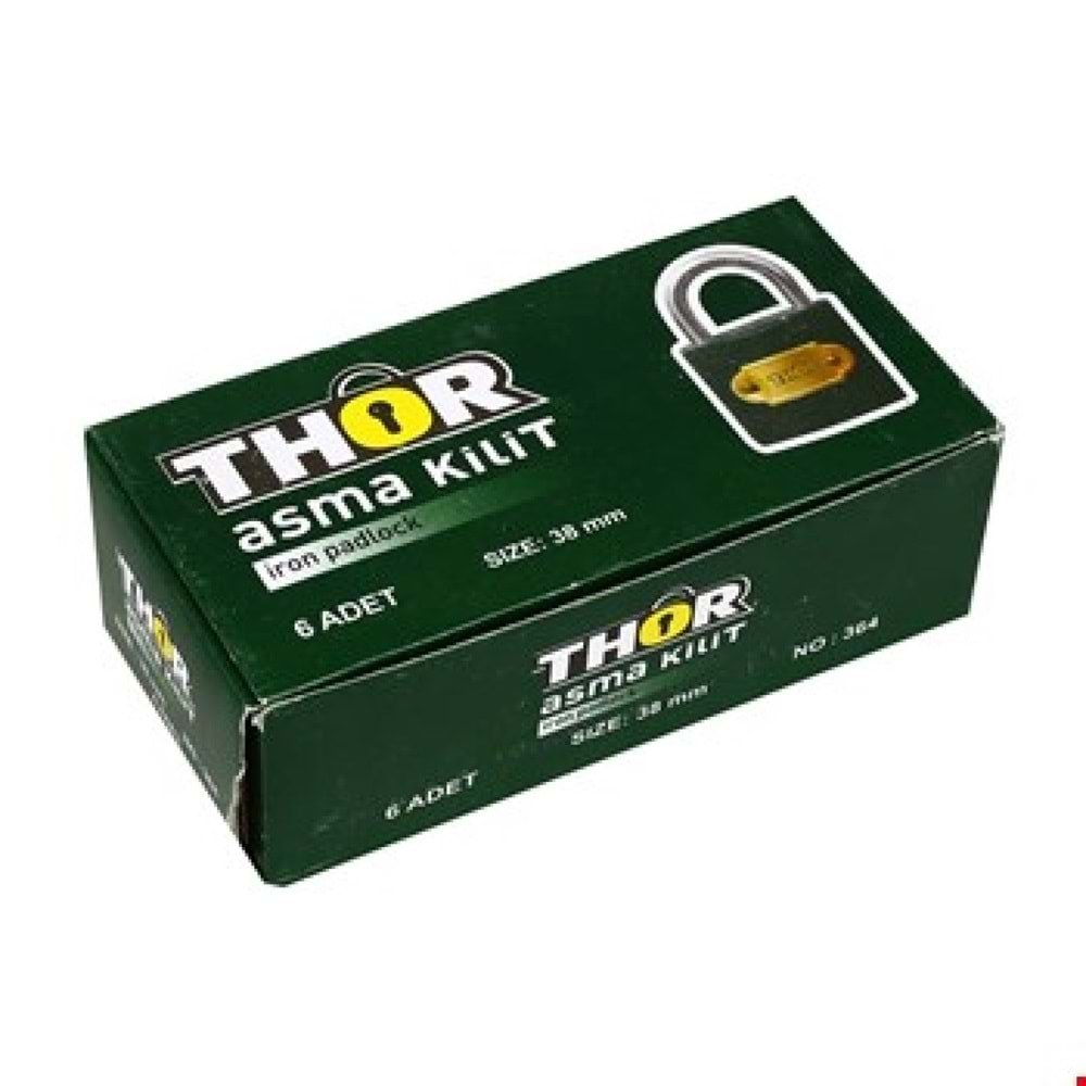 THOR ASMA KİLİT GRİ KISA 38MM BX6