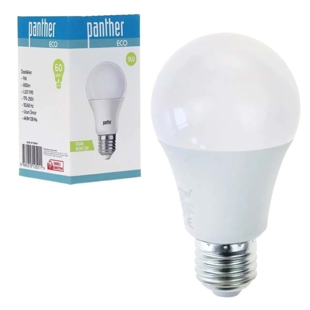 PANTHER 9W BEYAZ IŞIK LED AMPUL BX20