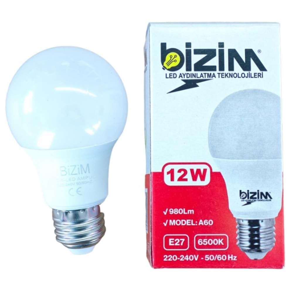 BZM 12W E27 DUY LED BEYAZ IŞIK AMPUL BX10