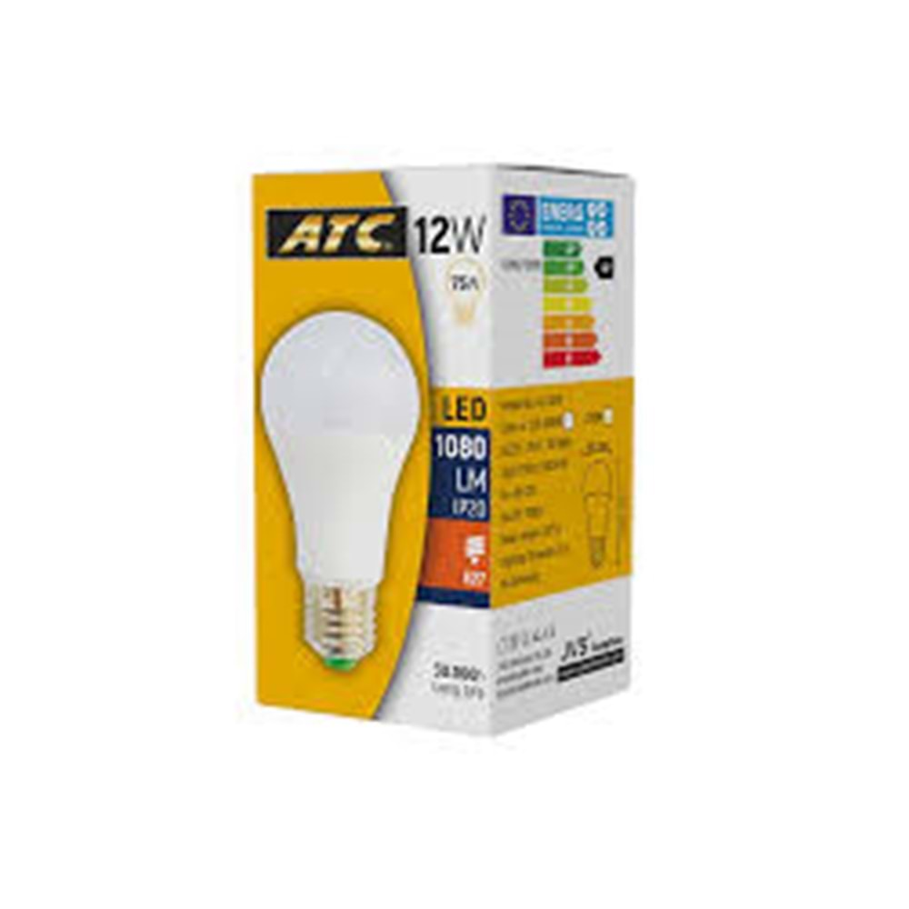 ATC 12W LED BEYAZ AMPUL BX10