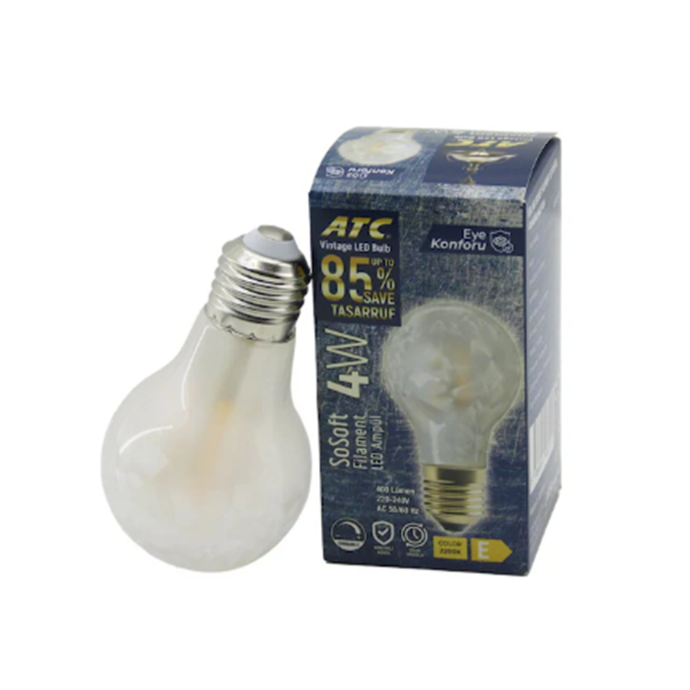 ATC SOSOFT 4W FİLAMENT LED AMPUL BX8