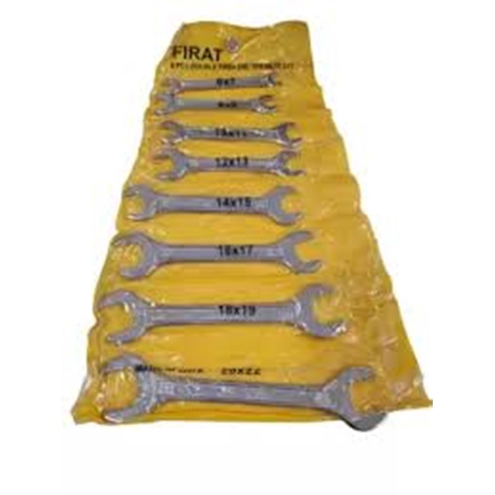 FIRAT 8Lİ AÇIK AĞIZ ANAHTAR TAKIMI