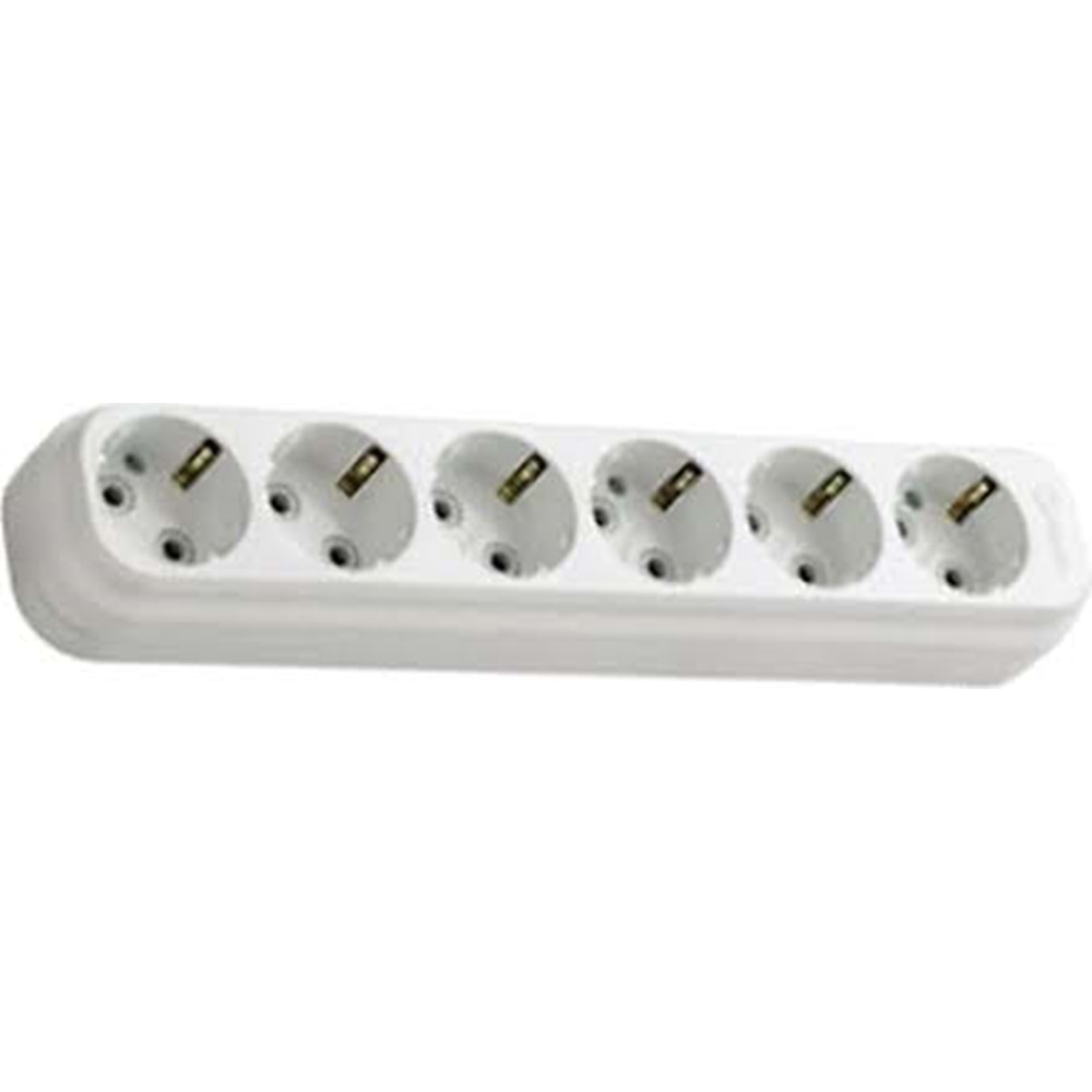 AKIM 6 LI TOPRAKLI KLEMENSLİ