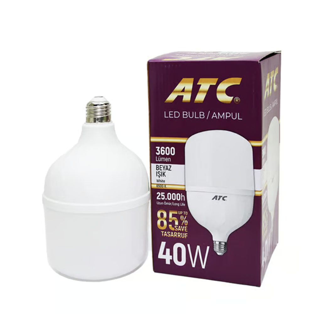 ATC 40W LED BULB BEYAZ IŞIK AMPUL