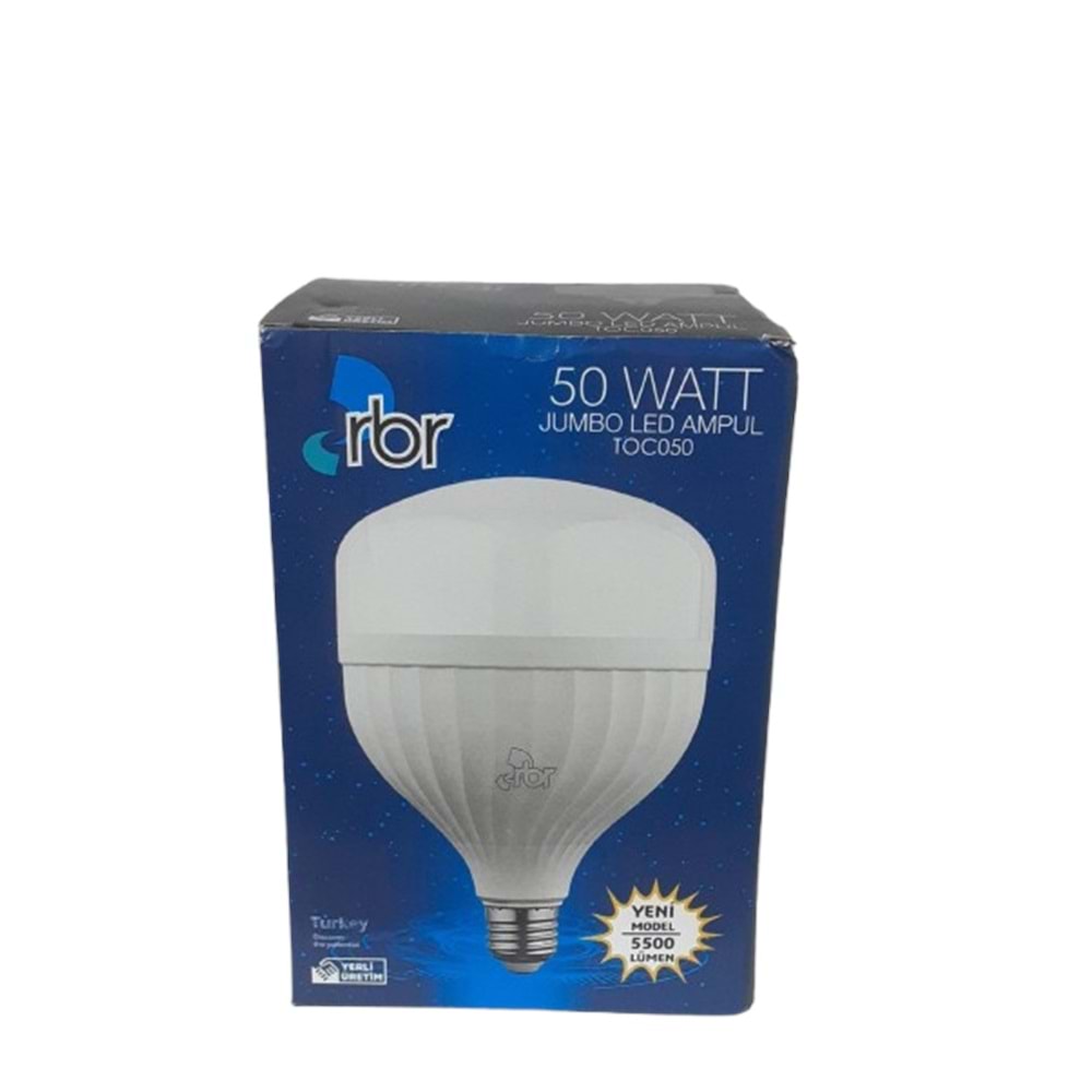 RBR TOC JUMBO LED TORCH AMPUL 50W
