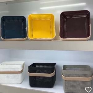 INDECOR ROZA ÇOK AMAÇLI ORGANİZER BASKET DÜZENLİYİCİ SEPET