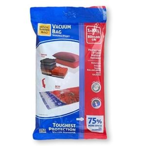 MAGICSAVERBAG 003 XXL 80X100CM TEKLİ VAKUMLU HURÇ BX10