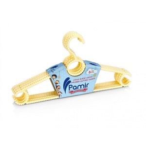 BONCUK ASKI 6'LIBONCUK CLOTHES HANGER 6 PCS