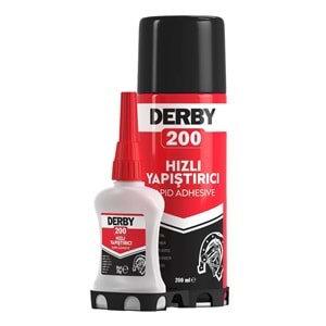 DERBY 200 HIZLI YAPIŞTIRICI 200ML KL50