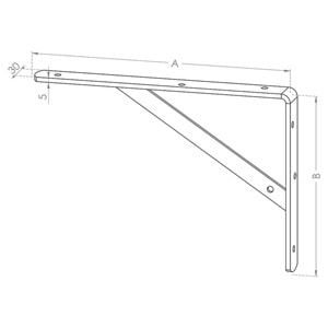 HAKTAN BEYAZ SİYAH 135X190 RAF ALTI BX10