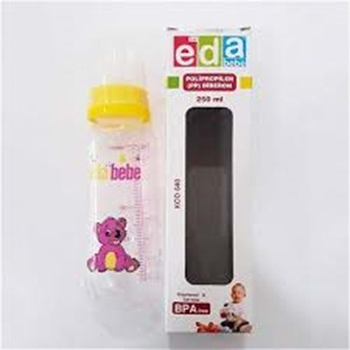 EDA BEBE 640 POLİPROPİLEN BİBERON 250 ML BX 12