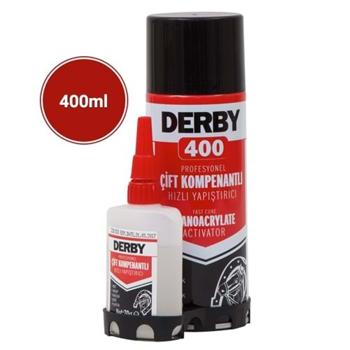 DERBY HIZLI YAPIŞTIRICI SETİ 400ML