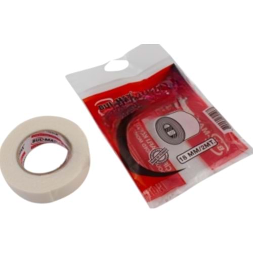 BULMAX ÇİFT TARAFLI KÖPÜK BANT 18MM 2MT BX48