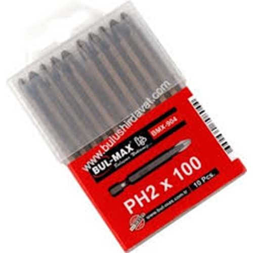 BULMAX PH2*100MM S2 BITS UCU BX10
