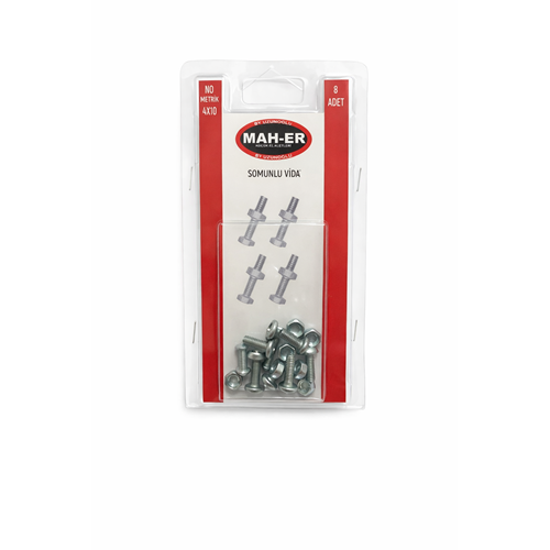 MHR-101 SOMUNLU VİDA 4X10 8AD