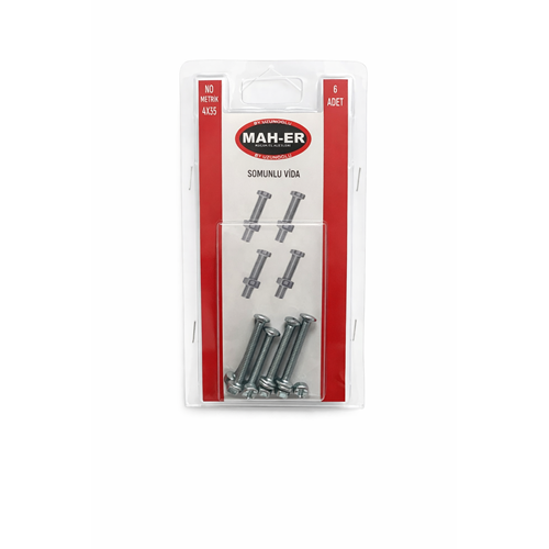MHR-106 SOMUNLU VİDA 4X35 6AD