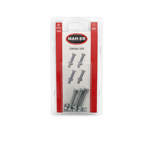 MHR-107 SOMUNLU VİDA 4X40 4AD