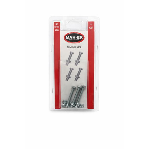 MHR-108 SOMUNLU VİDA 4X45 4AD