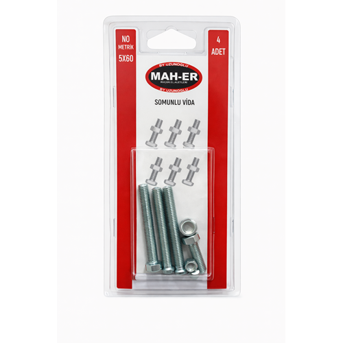 MHR-120 SOMUNLU VİDA 5X60 4AD