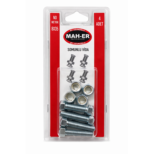 MHR-135 SOMUNLU VİDA 8X35 4AD