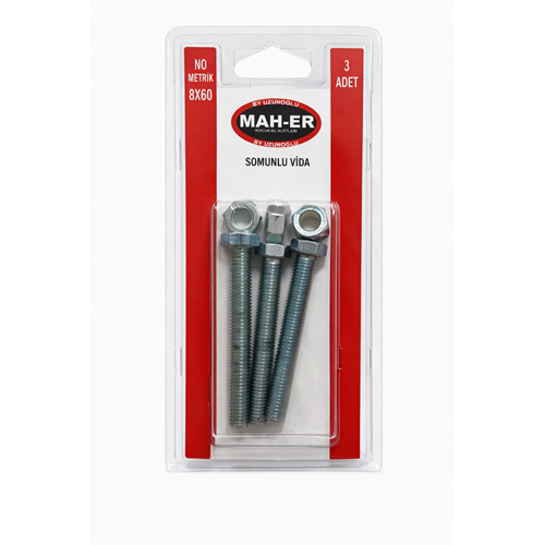 MHR-138 SOMUNLU VİDA 8X60 3AD