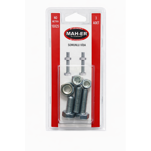 MHR-140 SOMUNLU VİDA 10X25 3AD