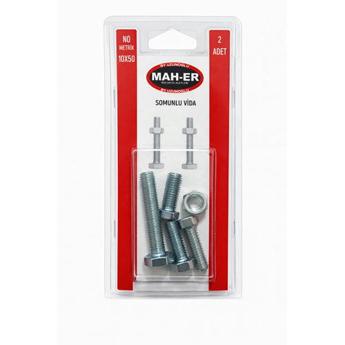 MHR-144 SOMUNLU VİDA 10X50 2AD