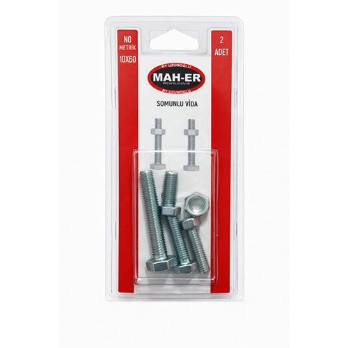 MHR-145 SOMUNLU VİDA 10X60 2AD